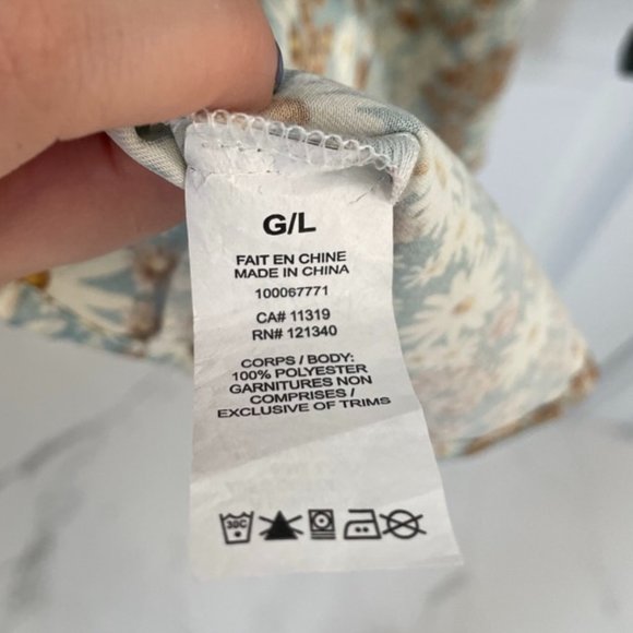 Garage Floral Slip Dress - Picture 5 of 6